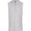 Custom Mens B-Core Sleeveless Hooded T-Shirt Silver