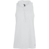 Custom Womens B-Core Racerback Hooded Tank Top White