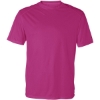 Custom Mens B-Core Sport Shoulders T-Shirt Hot Pink
