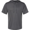 Custom Mens B-Core Hooded T-Shirt Graphite