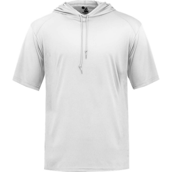 Custom Mens B-Core Hooded T-Shirt White