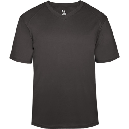 Custom Mens B-Core V-Neck T-Shirt Graphite
