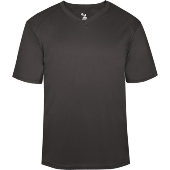 Custom Mens B-Core V-Neck T-Shirt Graphite