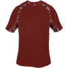 Custom Mens Hook Digital T-Shirt Cardinal/ Cardinal Digital