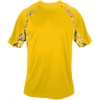 Custom Mens Hook Digital T-Shirt Gold/ Gold