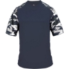 Custom Mens Camo Sport T-Shirt Navy/ Navy Camo