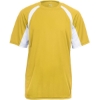 Custom Mens B-Core Hook T-Shirt Gold/ White