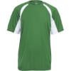 Custom Mens B-Core Hook T-Shirt Kelly/ White
