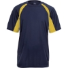 Custom Mens B-Core Hook T-Shirt Navy/ Gold