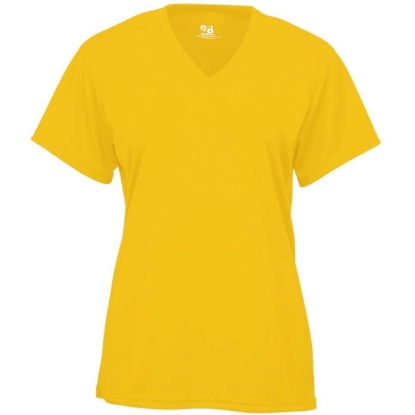 Custom Women’s B-Core V-Neck T-Shirt Gold
