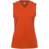 Custom Womens B-Core Sleeveless T-Shirt Burnt Orange
