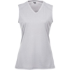 Custom Womens B-Core Sleeveless T-Shirt Silver