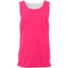 Custom Womens B-Core Reversible Tank Top Hot Pink