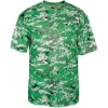 Custom Mens Digital Camo T-Shirt Kelly Digital