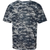 Custom Mens Digital Camo T-Shirt Navy Digital