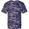 Custom Mens Digital Camo T-Shirt Purple Digital