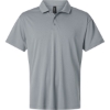 Custom Mens Pro-Lock Performance Polo Heather Steel