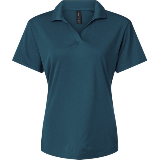 Custom Womens Pro-Lock Performance Polo Atlantic Blue