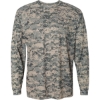 Custom Mens Digital Camo Long Sleeve T-Shirt Sand Digital