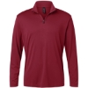 Custom Mens Pro-Lock Performance Quarter-Zip Pullover Cardinal