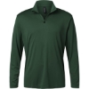 Custom Mens Pro-Lock Performance Quarter-Zip Pullover Forest Green