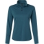 Custom Womens Pro-Lock Performance Quarter-Zip Pullover Atlantic Blue