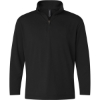 Custom Youth Pro-Lock Performance Quarter-Zip Pullover Black