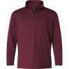 Custom Youth Pro-Lock Performance Quarter-Zip Pullover Maroon