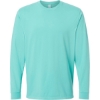 Custom Unisex Organic Long Sleeve T-Shirt Seafoam