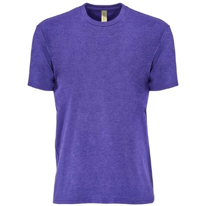 Custom Unisex Eco Performance T-Shirt Heather Sapphire