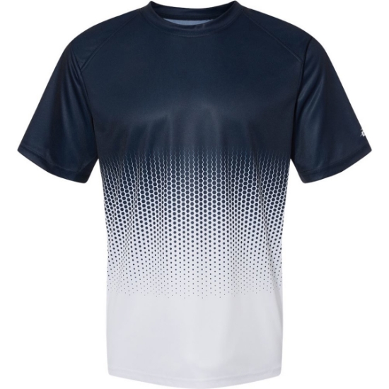 Custom Mens Hex 2.0 T-Shirt Navy
