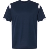 Custom Mens On The Rise T-Shirt Navy/ White