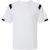 Custom Mens On The Rise T-Shirt White/ Black