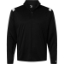 Custom Mens On The Rise Quarter-Zip Pullover Black/ White