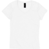 Custom Womens Perfect-T Triblend V-Neck T-Shirt Eco White
