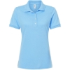 Custom Womens Dri-Power® Polo Light Blue