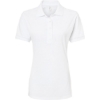 Custom Womens Dri-Power® Polo White