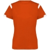 Custom Womens On The Rise T-Shirt Burnt Orange/ White