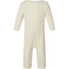 Custom Infant Long Legged Baby Rib Bodysuit Natural