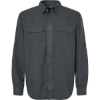 Custom Mens Crossroad Woven Shirt Charcoal