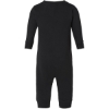 Custom Infant Fleece One-Piece Black