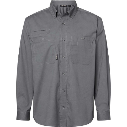 Custom Mens Craftsman Woven Shirt Gunmetal