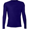 Custom Mens Pro-Compression Long Sleeve T-Shirt Purple