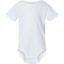 Custom Infant Polyester Sublimation Bodysuit White