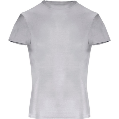 Custom Mens Pro-Compression T-Shirt Silver