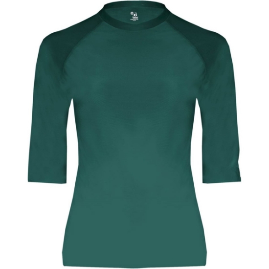 Custom Mens Pro-Compression Half Sleeve T-Shirt Forest
