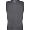 Custom Mens Pro-Compression Sleeveless T-Shirt Graphite