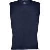 Custom Mens Pro-Compression Sleeveless T-Shirt Navy