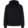 Custom Unisex 10 oz Full-Zip Hoodie Sweatshirt Black