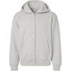 Custom Unisex 10 oz Full-Zip Hoodie Sweatshirt Vintage Heather Grey